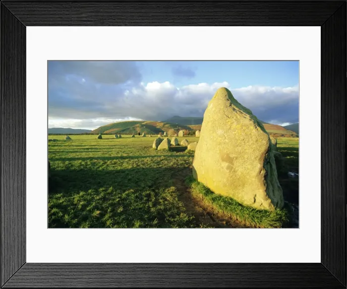 Framed Print : The prehistoric Castlerigg Stone Circle, Keswick, Lake District, Cumbria, England, UK Framed Print : The prehistoric Castlerigg Stone Circle, Keswick, Lake District, Cumbria, England, UK
