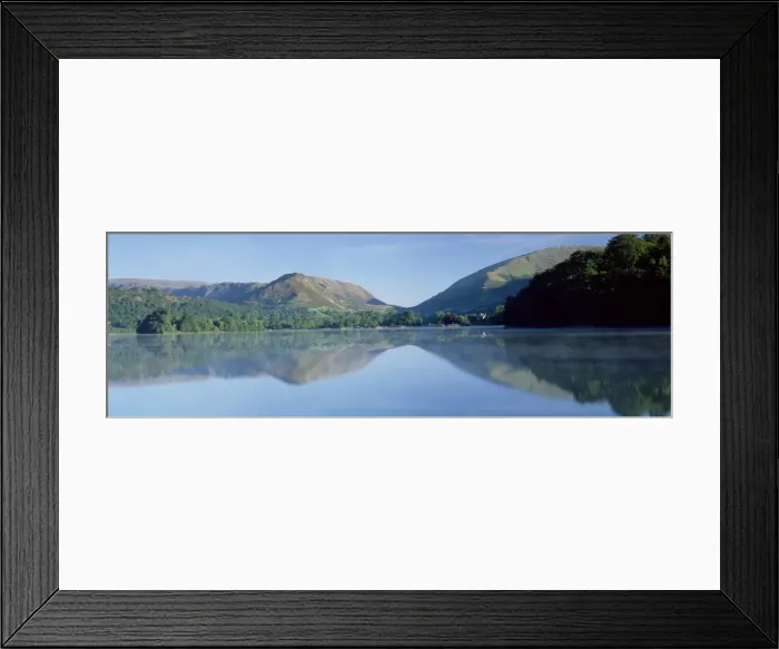 Framed Print : Perfect reflection in early morning, Grasmere, near Ambleside, Lake District Framed Print : Perfect reflection in early morning, Grasmere, near Ambleside, Lake District