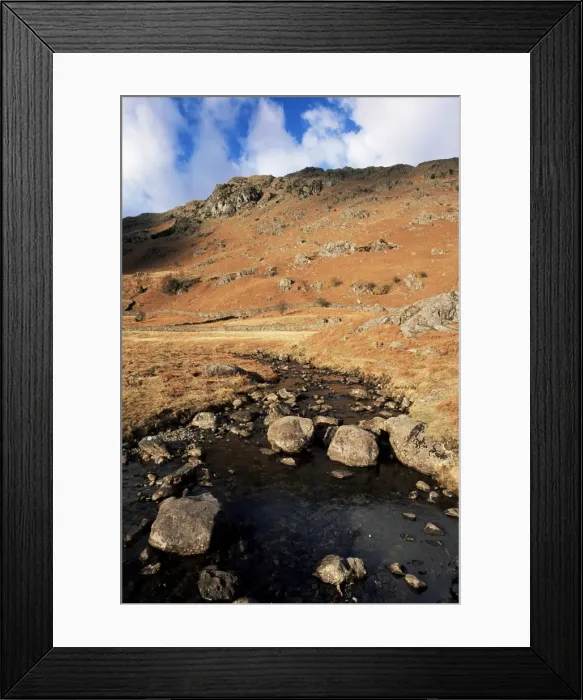 Framed Print : Far Easedale Gill, Easedale, above Grasmere, Lake District National Park Framed Print : Far Easedale Gill, Easedale, above Grasmere, Lake District National Park