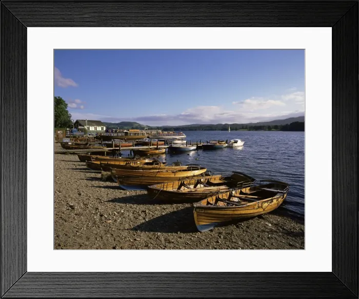 Framed Print : Waterhead, Windermere, Lake District National Park, Cumbria, England, United Kingdom