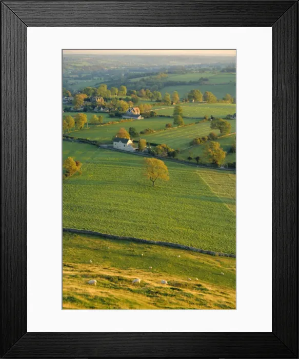 Framed Print : Thorpe Cloud, Dovedale, Peak District National Park, Derbyshire, England, UK Framed Print : Thorpe Cloud, Dovedale, Peak District National Park, Derbyshire, England, UK