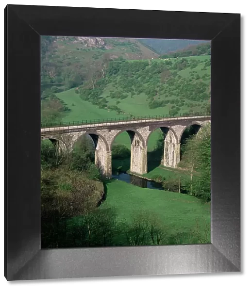 Monsal Dale Viaduct, Peak District National Park, Derbyshire, England, United Kingdom