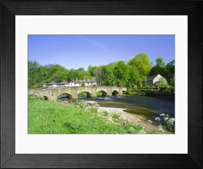 Framed Print : Holme Bridge near Bakewell, Peak District National Park, Derbyshire, England, UK Framed Print : Holme Bridge near Bakewell, Peak District National Park, Derbyshire, England, UK