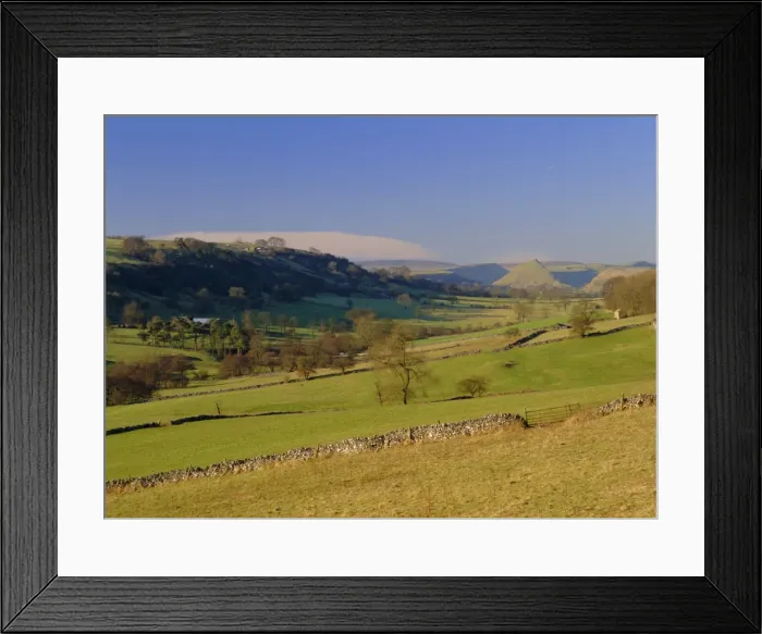 Framed Print : The Upper Dove Valley, Pilsbury, Hartington, Peak District National Park Framed Print : The Upper Dove Valley, Pilsbury, Hartington, Peak District National Park