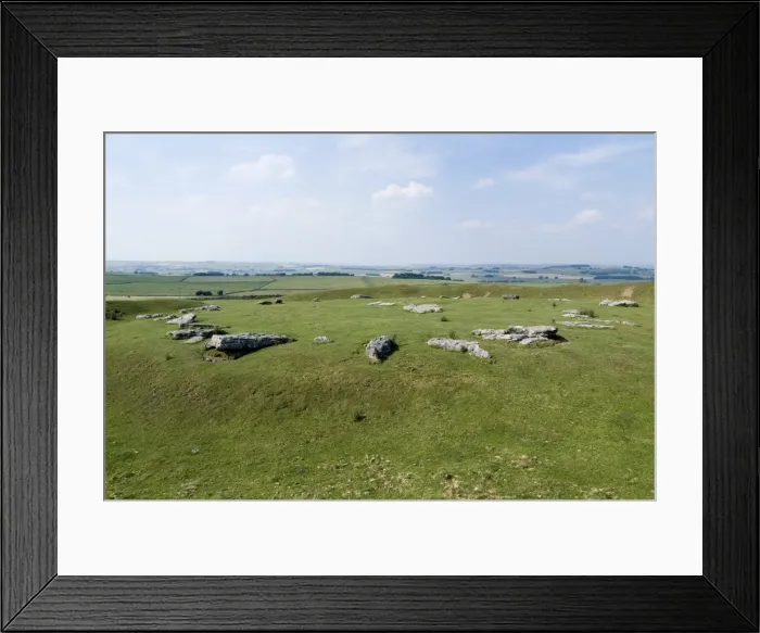 Framed Print : Ancient stone circle dating from around 2500 BC, Arbor Low, Derbyshire Framed Print : Ancient stone circle dating from around 2500 BC, Arbor Low, Derbyshire