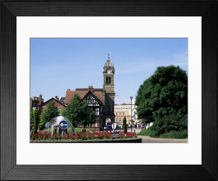 Framed Print : Market Place and Guild Hall, Derby, Derbyshire, England, United Kingdom, Europe Framed Print : Market Place and Guild Hall, Derby, Derbyshire, England, United Kingdom, Europe