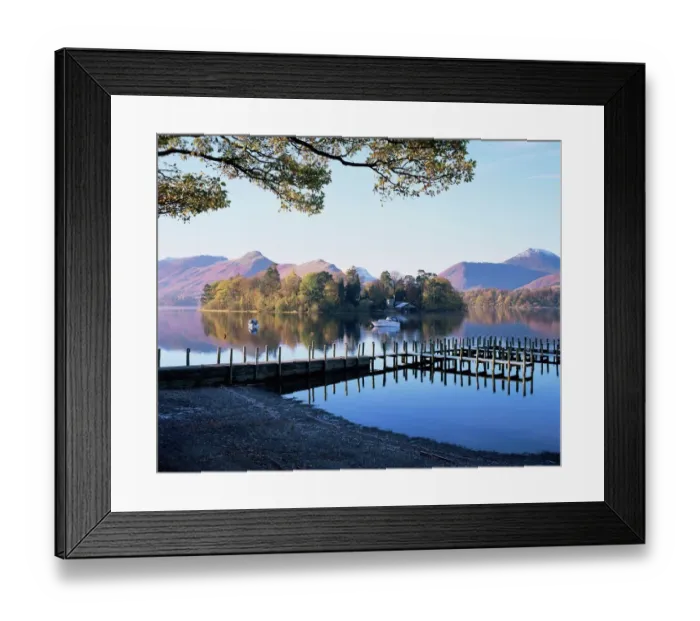 Framed Print : Derwent Water from Keswick, Lake District, Cumbria, England, United Kingdom, Europe Framed Print : Derwent Water from Keswick, Lake District, Cumbria, England, United Kingdom, Europe