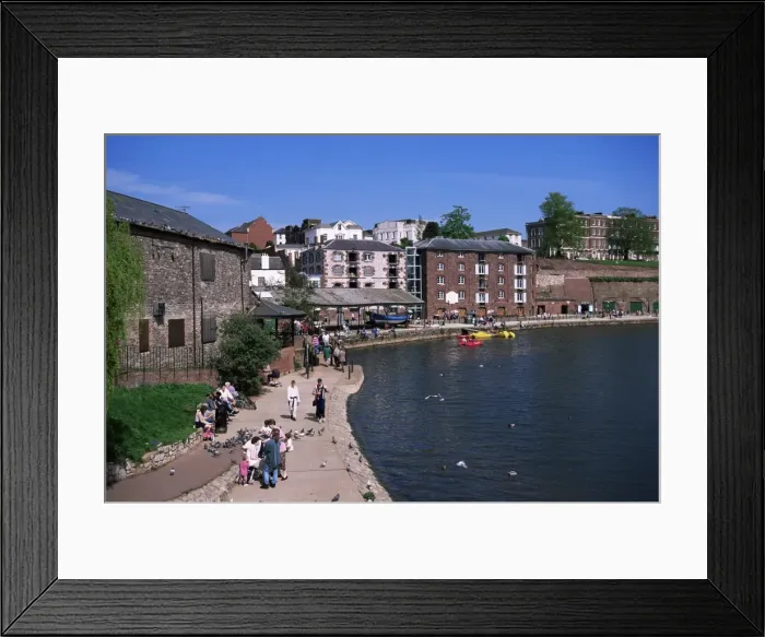 Framed Print : Exeter, Devon, England, United Kingdom, Europe Framed Print : Exeter, Devon, England, United Kingdom, Europe