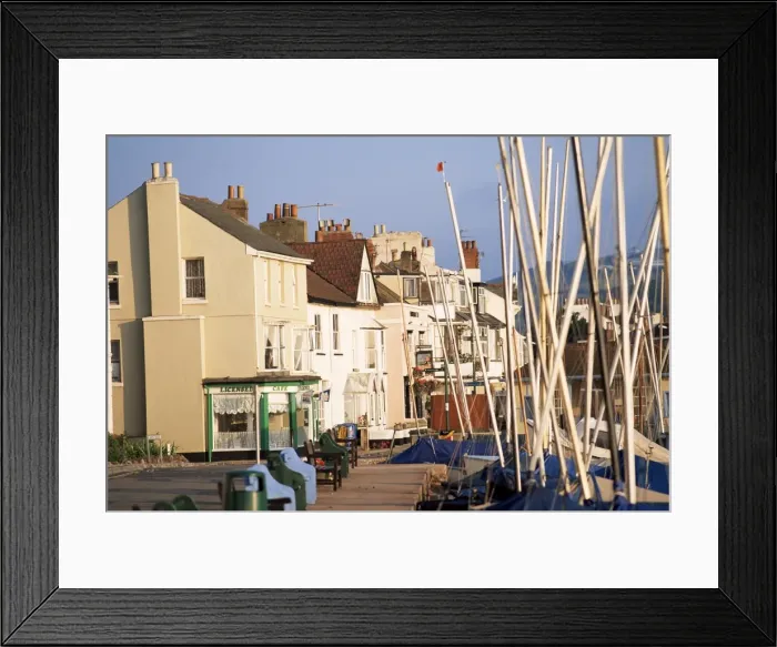 Framed Print : Shaldon, Devon, England, United Kingdom, Europe Framed Print : Shaldon, Devon, England, United Kingdom, Europe