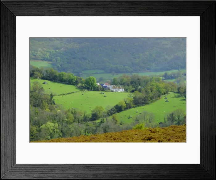 Framed Print : Countryside near Bovey Tracey, Devon, England, UK Framed Print : Countryside near Bovey Tracey, Devon, England, UK