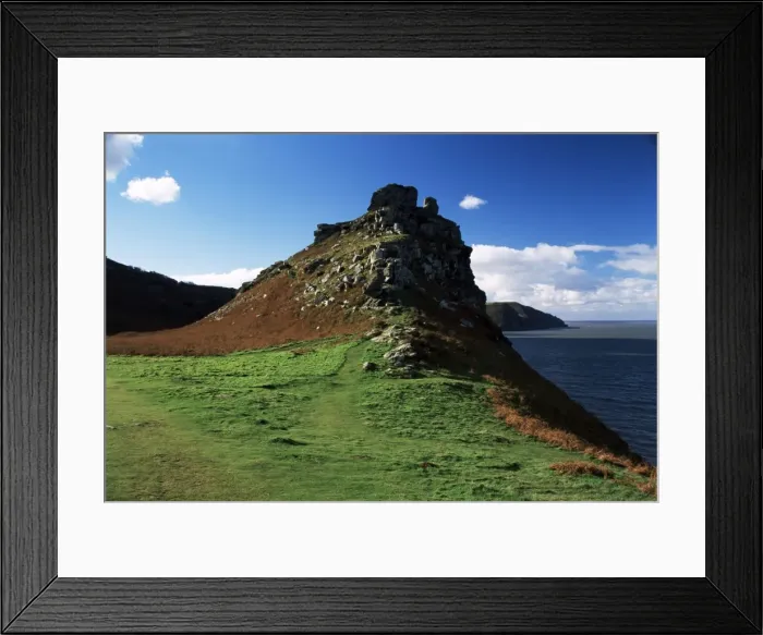 Framed Print : Valley of the Rocks, Lynton, Devon, England, United Kingdom, Europe Framed Print : Valley of the Rocks, Lynton, Devon, England, United Kingdom, Europe