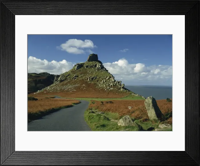 Framed Print : Valley of the Rocks, Lynton, Devon, England, United Kingdom, Europe Framed Print : Valley of the Rocks, Lynton, Devon, England, United Kingdom, Europe