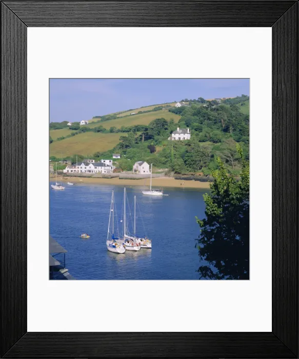 Framed Print : Salcombe, South Devon, England Framed Print : Salcombe, South Devon, England