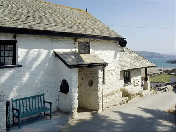 The Pilchard Inn, Burgh Island, Bigbury, South Hams, Devon, England, United Kingdom