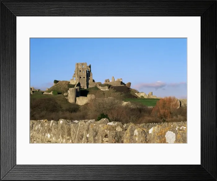Framed Print : Corfe Castle, Corfe, Dorset, England, United Kingdom, Europe Framed Print : Corfe Castle, Corfe, Dorset, England, United Kingdom, Europe