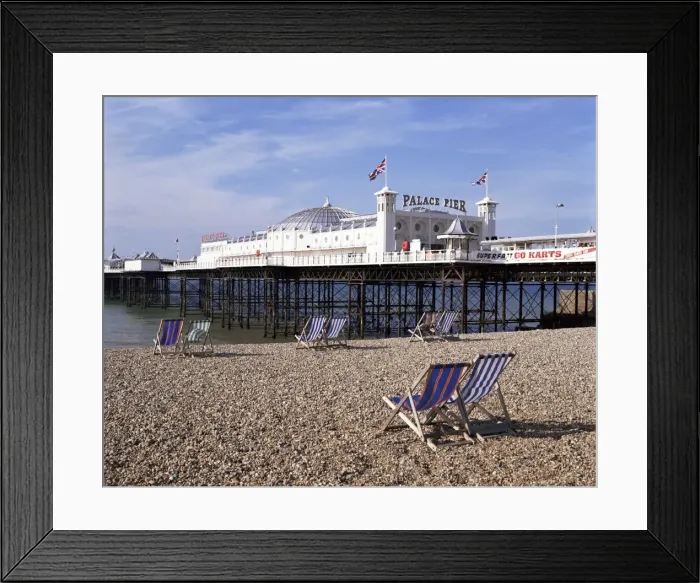 Framed Print : Palace Pier, Brighton, East Sussex, England, United Kingdom, Europe Framed Print : Palace Pier, Brighton, East Sussex, England, United Kingdom, Europe