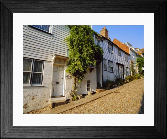 Framed Print : Mermaid Street, Rye, East Sussex, England Framed Print : Mermaid Street, Rye, East Sussex, England