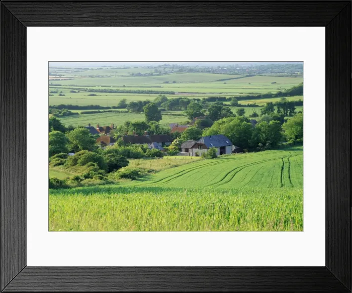Framed Print : Village of Milton Street, in the South Downs, East Sussex, England, UK, Europe Framed Print : Village of Milton Street, in the South Downs, East Sussex, England, UK, Europe