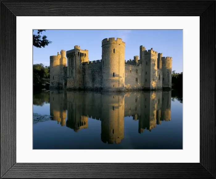 Framed Print : Bodiam castle reflected in moat, Bodiam, East Sussex, England, United Kingdom, Europe Framed Print : Bodiam castle reflected in moat, Bodiam, East Sussex, England, United Kingdom, Europe