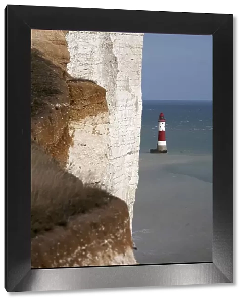Lighthouse, Beachy Head, East Sussex, England, United Kingdom, Europe