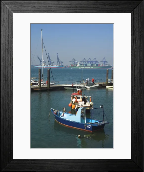 Framed Print : Harwich port, Essex, England, United Kingdom, Europe Framed Print : Harwich port, Essex, England, United Kingdom, Europe