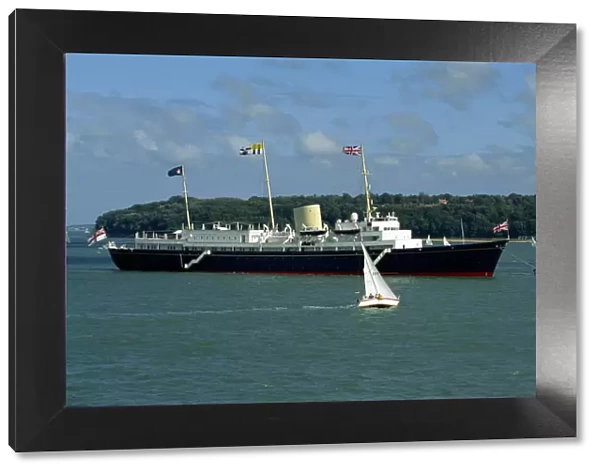 Royal Yacht Britannia, Cowes Week, Isle of Wight, England, United Kingdom, Europe