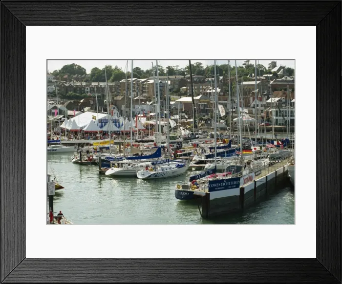 Framed Print : Cowes Week, Isle of Wight, England, United Kingdom, Europe Framed Print : Cowes Week, Isle of Wight, England, United Kingdom, Europe