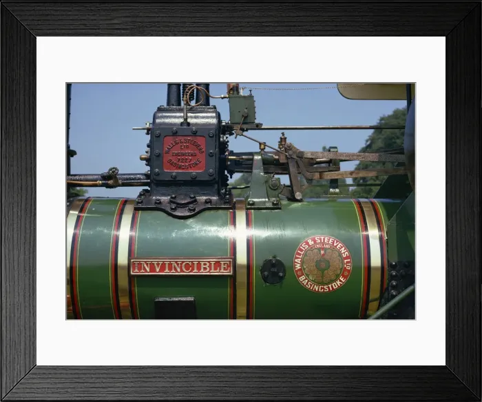 Framed Print : Close-up of steam engine, England, United Kingdom, Europe Framed Print : Close-up of steam engine, England, United Kingdom, Europe