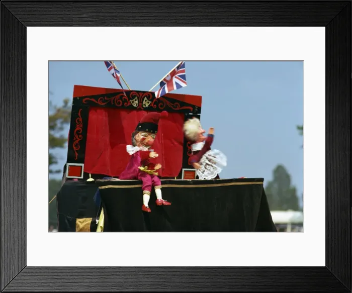 Framed Print : Punch and Judy show, England, United Kingdom, Europe Framed Print : Punch and Judy show, England, United Kingdom, Europe
