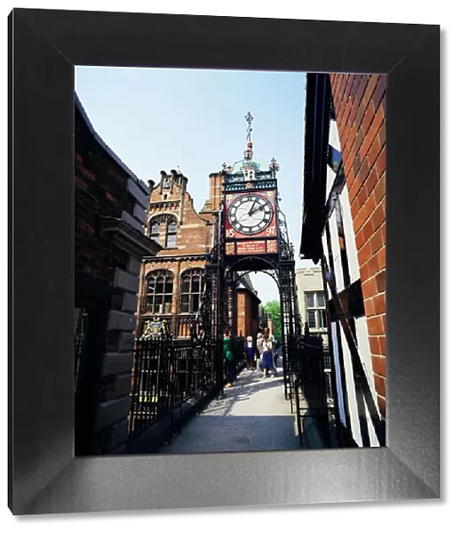 Eastgate Clock, Chester, Cheshire, England, United Kingdom, Europe