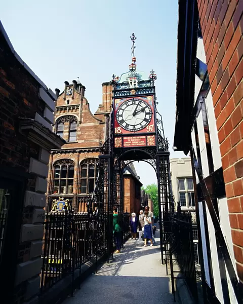 Eastgate Clock, Chester, Cheshire, England, United Kingdom, Europe
