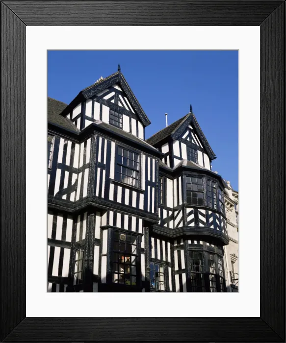 Framed Print : Elizabethan timber framed building, Shrewsbury, Shropshire, England, United Kingdom Framed Print : Elizabethan timber framed building, Shrewsbury, Shropshire, England, United Kingdom