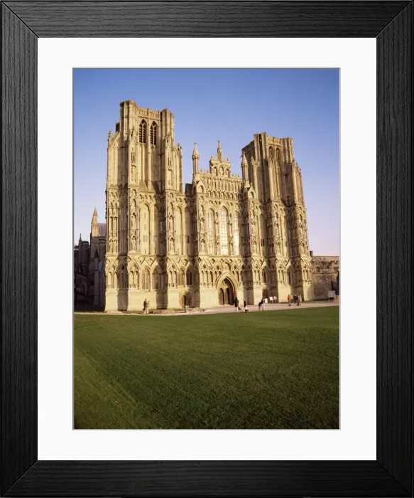 Framed Print : West front, Wells Cathedral, Wells, Somerset, England, United Kingdom, Europe Framed Print : West front, Wells Cathedral, Wells, Somerset, England, United Kingdom, Europe