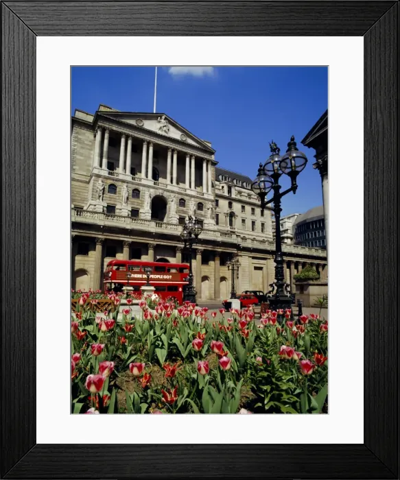 Framed Print : The Bank of England, Threadneedle Street, City of London, England, UK Framed Print : The Bank of England, Threadneedle Street, City of London, England, UK
