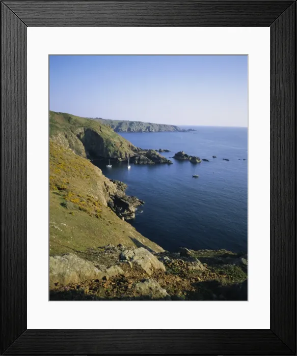 Framed Print : Harbour at Havre Gosselin, west coast, Sark, Channel Islands, UK, Europe Framed Print : Harbour at Havre Gosselin, west coast, Sark, Channel Islands, UK, Europe