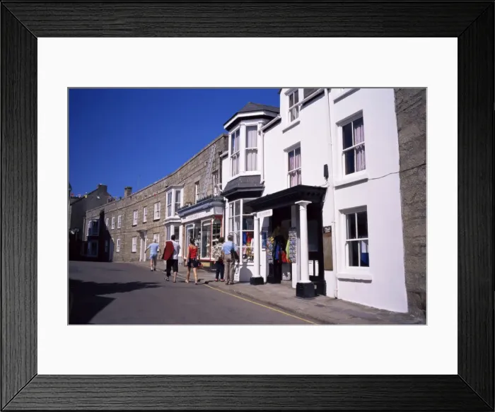 Framed Print : Hugh Town, St. Marys, Isles of Scilly, United Kingdom, Europe Framed Print : Hugh Town, St. Marys, Isles of Scilly, United Kingdom, Europe