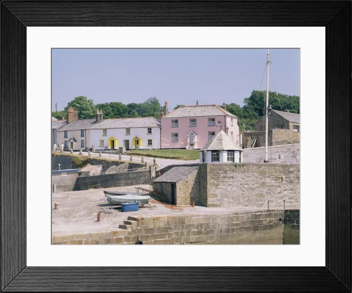 Framed Print : Charleston, Cornwall, England, United Kingdom, Europe Framed Print : Charleston, Cornwall, England, United Kingdom, Europe