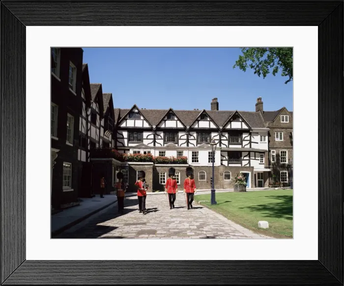 Framed Print : The Queens House, Tower of London, London, England, United Kingdom, Europe Framed Print : The Queens House, Tower of London, London, England, United Kingdom, Europe