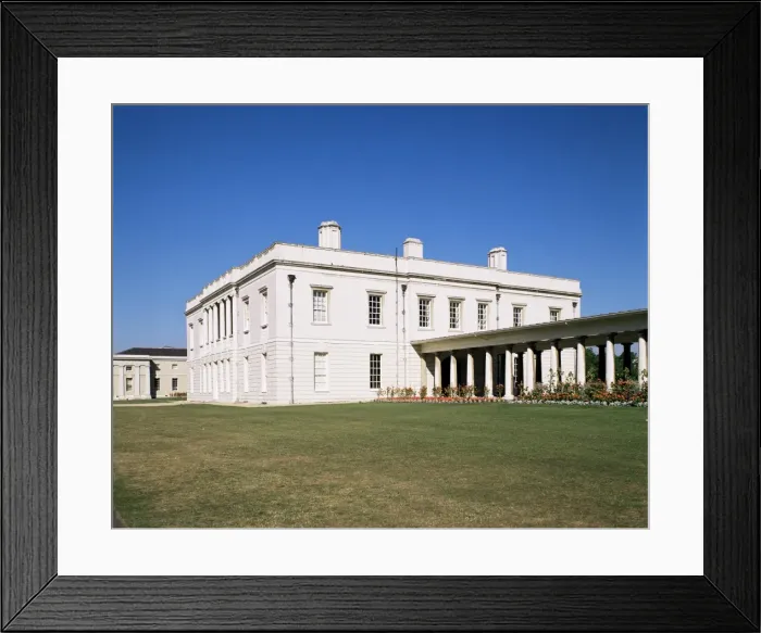 Framed Print : The Queens House, Greenwich, London, England, United Kingdom, Europe