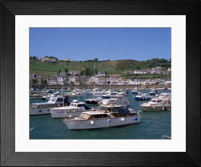 Framed Print : Harbour at Gorey, Jersey, Channel Islands, United Kingdom, Europe Framed Print : Harbour at Gorey, Jersey, Channel Islands, United Kingdom, Europe