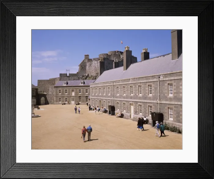 Framed Print : Elizabeth Castle, Jersey, Channel Islands, United Kingdom, Europe Framed Print : Elizabeth Castle, Jersey, Channel Islands, United Kingdom, Europe