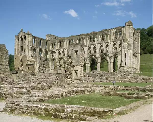 Rievaulx Abbey, North Yorkshire, Yorkshire, England, United Kingdom, Europe