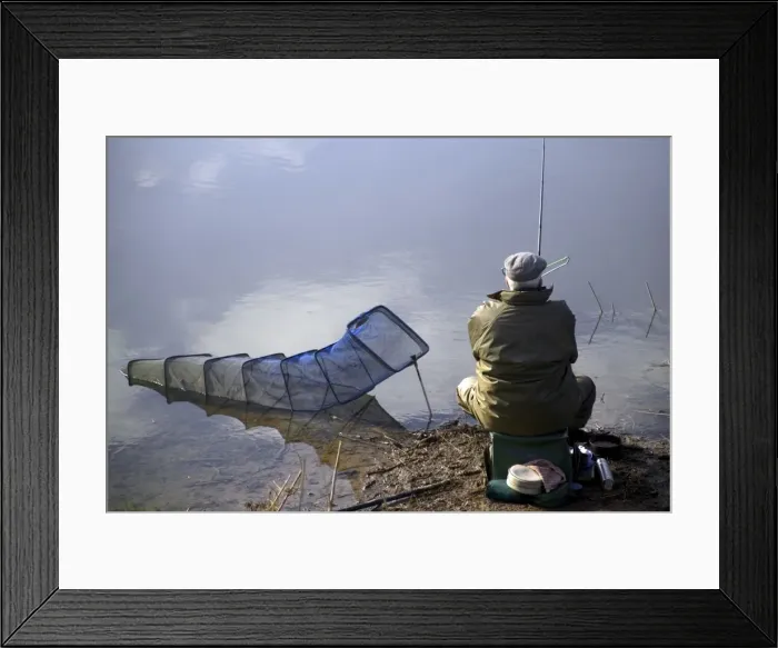 Framed Print : Fisherman, River Avon, Pershore, Worcestershire, England, United Kingdom, Europe Framed Print : Fisherman, River Avon, Pershore, Worcestershire, England, United Kingdom, Europe