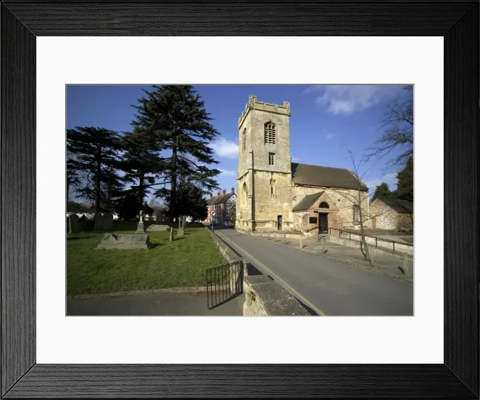 Framed Print : St. Andrews Church, grounds of the Abbey Church of the Holy Cross, Pershore Framed Print : St. Andrews Church, grounds of the Abbey Church of the Holy Cross, Pershore