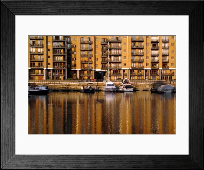 Framed Print : St. Katharines Dock, London, England, United Kingdom, Europe Framed Print : St. Katharines Dock, London, England, United Kingdom, Europe