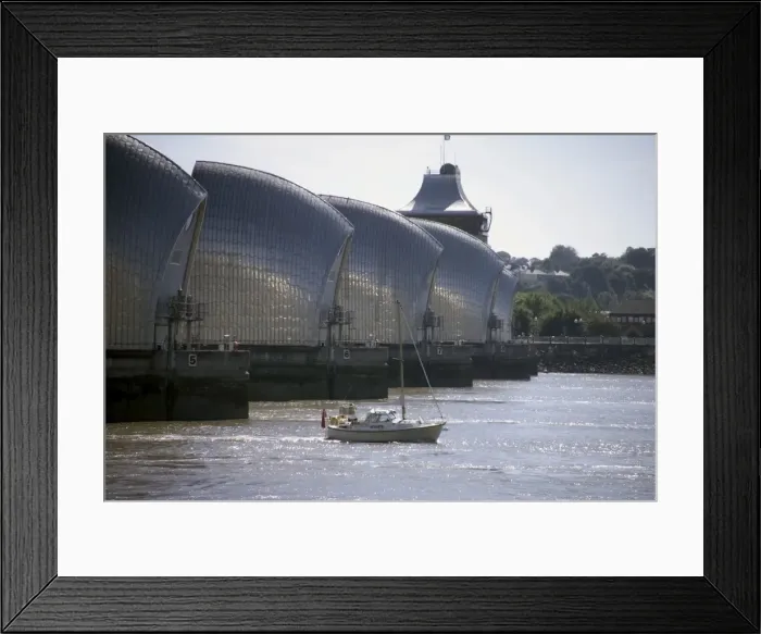 Framed Print : Thames Barrier, Woolwich, London, England, United Kingdom, Europe Framed Print : Thames Barrier, Woolwich, London, England, United Kingdom, Europe