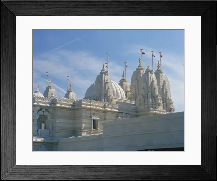 Framed Print : Detail from the Mandir Mahotsav Temple, a new Hindu temple in Neasden, north London Framed Print : Detail from the Mandir Mahotsav Temple, a new Hindu temple in Neasden, north London