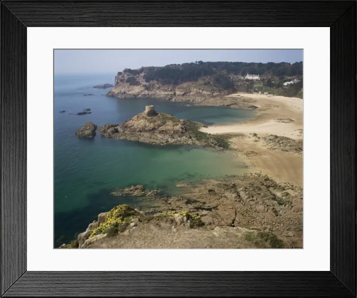 Framed Print : Portelet Bay, Jersey, Channel Islands, United Kingdom, Europe Framed Print : Portelet Bay, Jersey, Channel Islands, United Kingdom, Europe