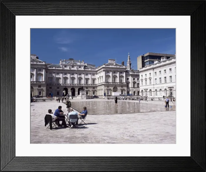 Framed Print : Somerset House, London, England, United Kingdom, Europe Framed Print : Somerset House, London, England, United Kingdom, Europe