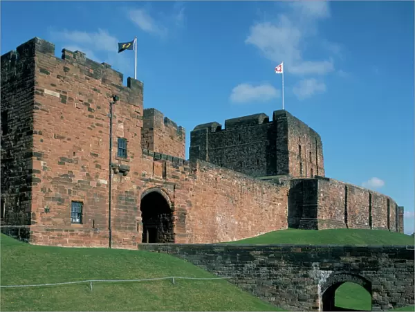 Carlisle Castle, Carlisle, Cumbria, England, UK